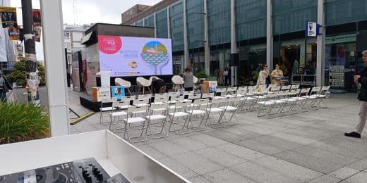 MG Eventos en Galicia — equipo de animación en acción